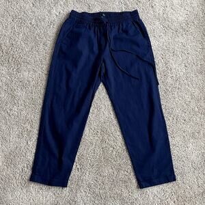 New J.Crew Factory Cotton Linen Blend Pants Size 8